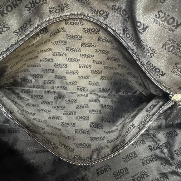 Michael Kors Calista Monogram Large Satchel GUC - Picture 15 of 16